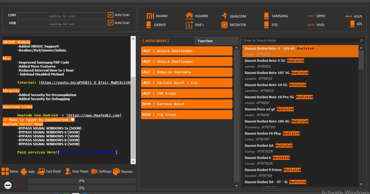 HaaFedk Gsm V4.0.0 Android Unlock Tool 2024 Latest Version
