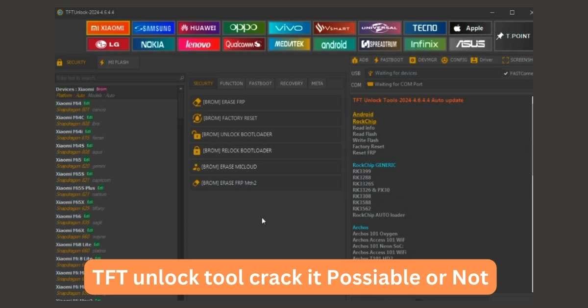 TFT unlock tool crack/ Latest Version 2025 - Android Devices 1 TFT unlock tool crack/ Latest Version