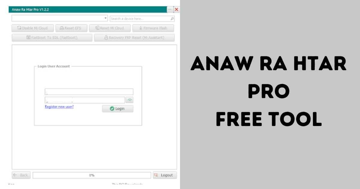 Anaw Ra Htar Pro V1.2.2 – Flash and Unlock Xiaomi Devices 1 Anaw Ra Htar Pro