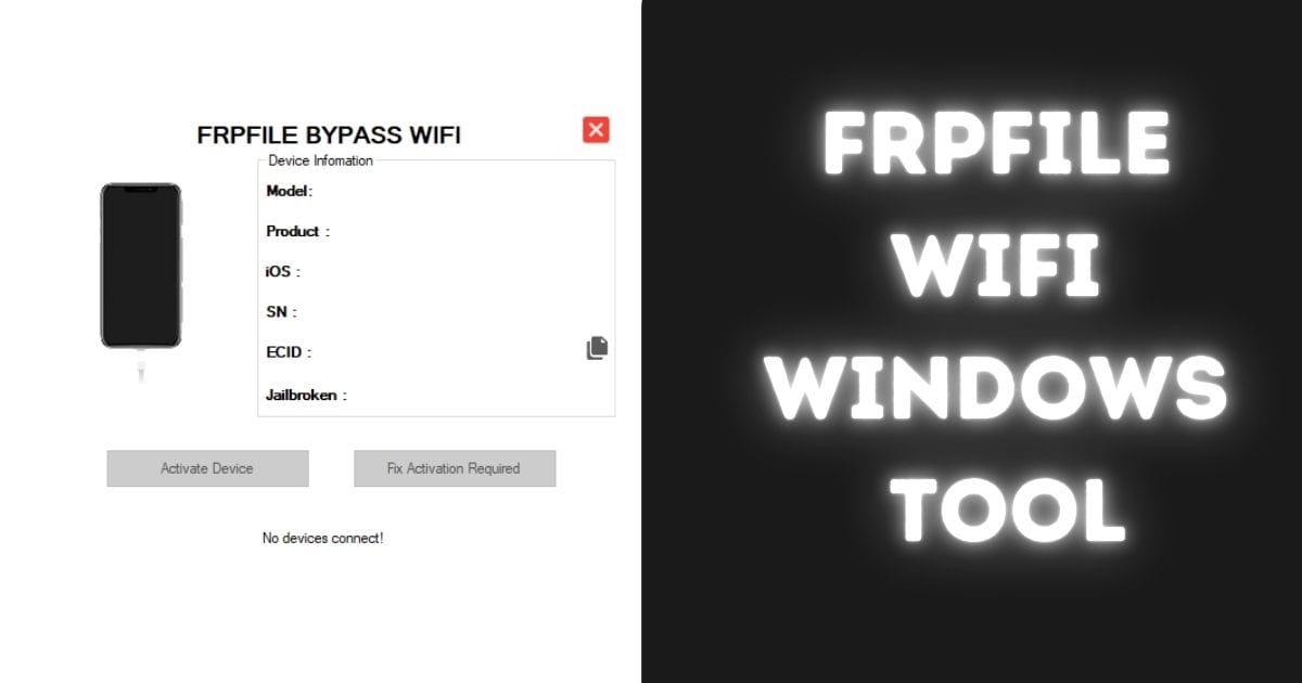 FRPFILE WiFi Windows Tool