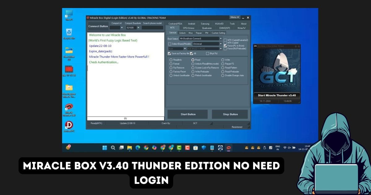 Miracle Box V3.40 Thunder Edition Free Download 2024 Without login
