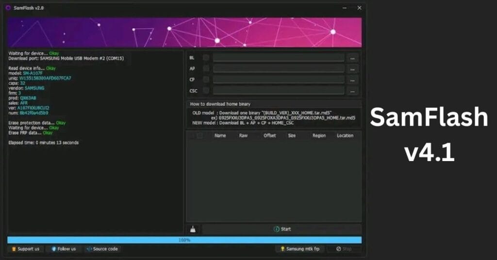SamFlash v4.1 Download Samsung Flasher 2025: A Guide to Flashing Samsung Devices 1 SamFlash v4.1 Download Samsung Flasher